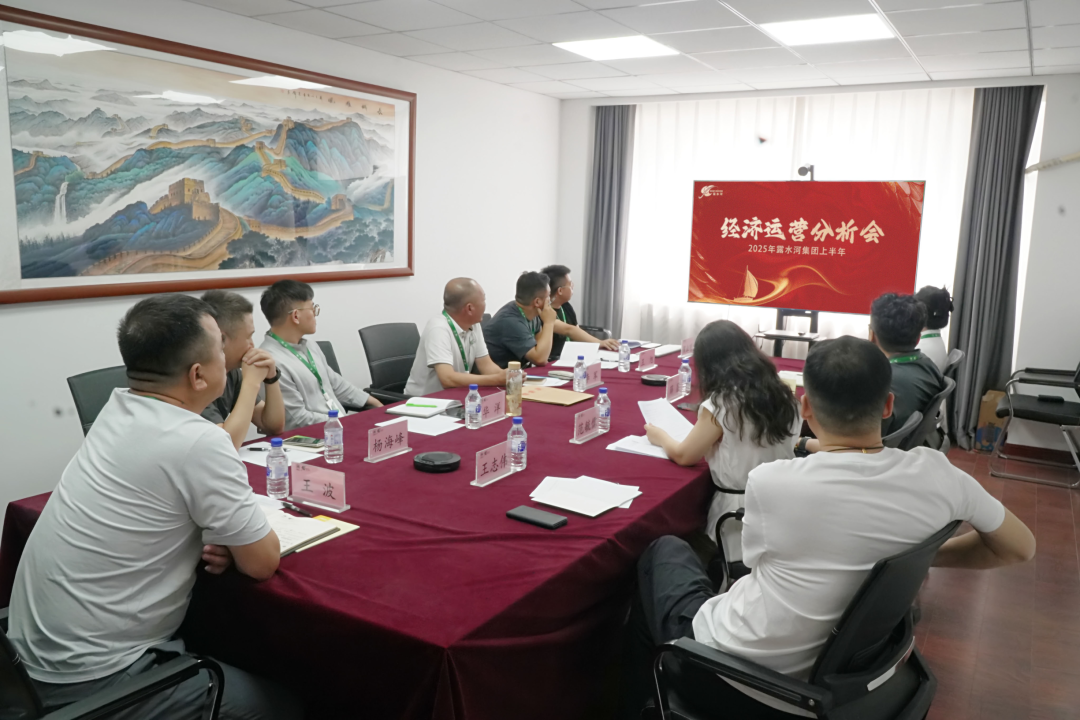 總結(jié)成效、研判形勢丨2025年露水河集團上半年經(jīng)濟運營分析會順利召開